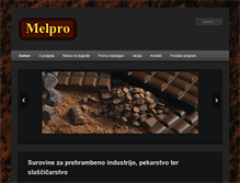 Tablet Screenshot of melpro.si